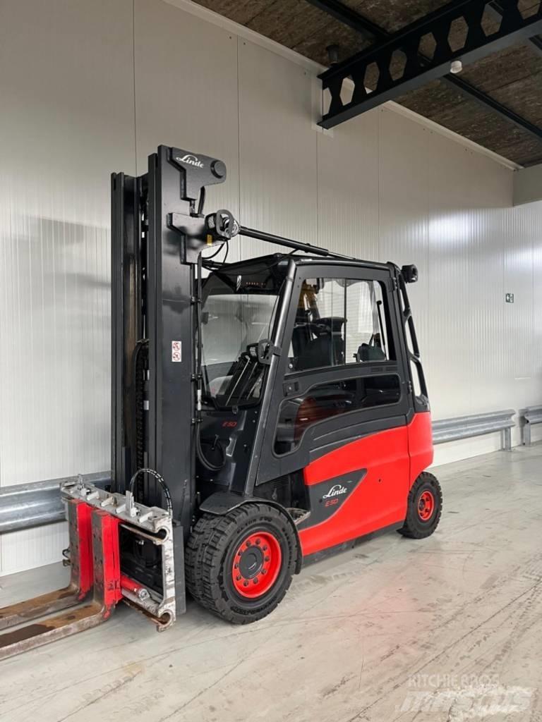 Linde E 50 Elektromos targoncák