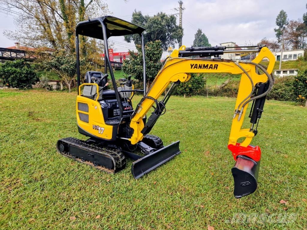 Yanmar Vio 17 Mini kotrók < 7t
