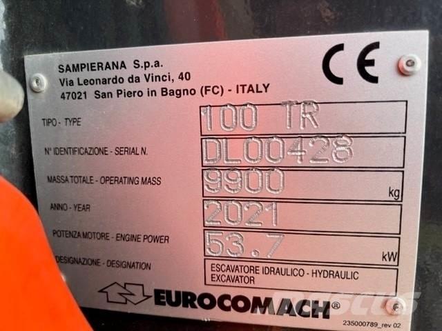 Eurocomach 100TR Mini kotrók < 7t