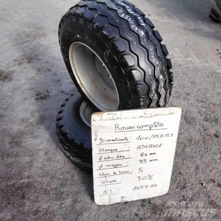Advance 10.0/75R15.3 Gumiabroncsok, kerekek és felnik