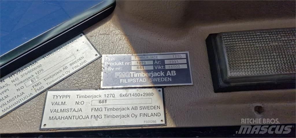 Timberjack 1270 Betakarítók