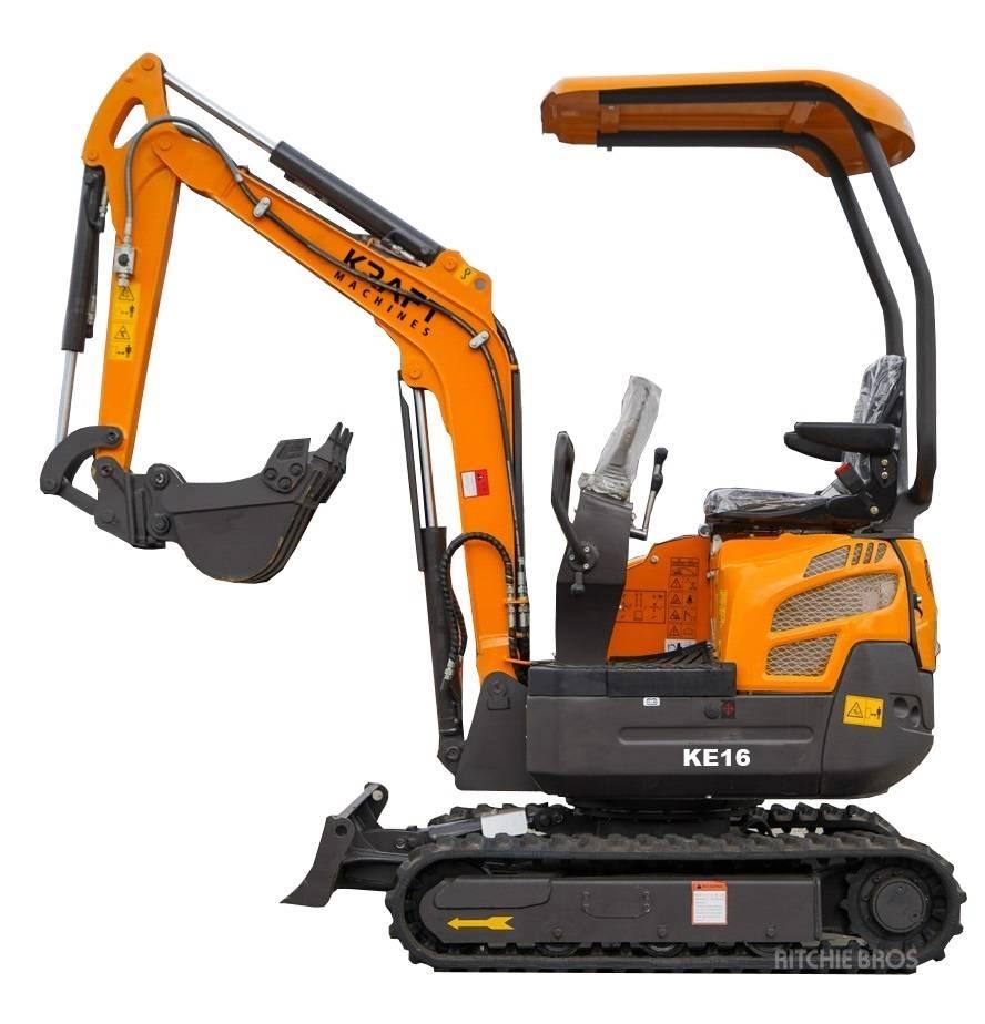 Kraft KE16 Mini kotrók < 7t