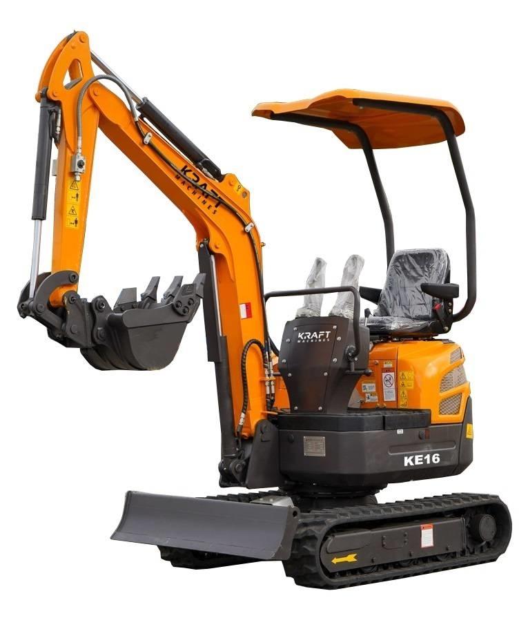 Kraft KE16 Mini kotrók < 7t