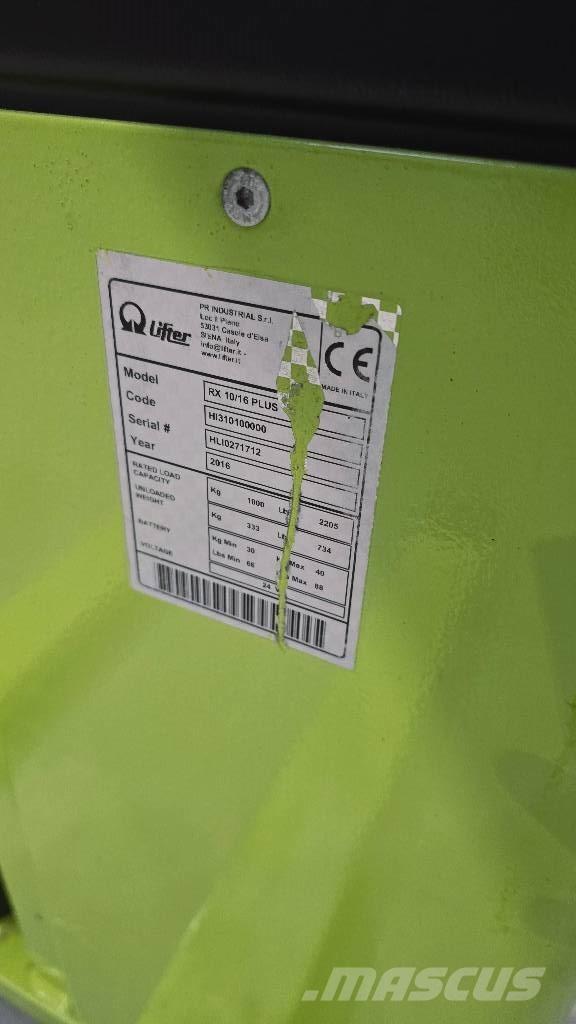 Pramac RX 10/16 Gyalogkíséretű targonca