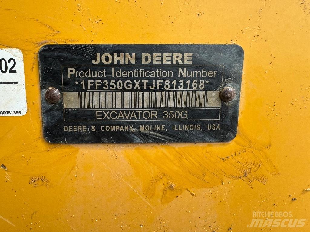 DEERE 350G LC Lánctalpas kotrók