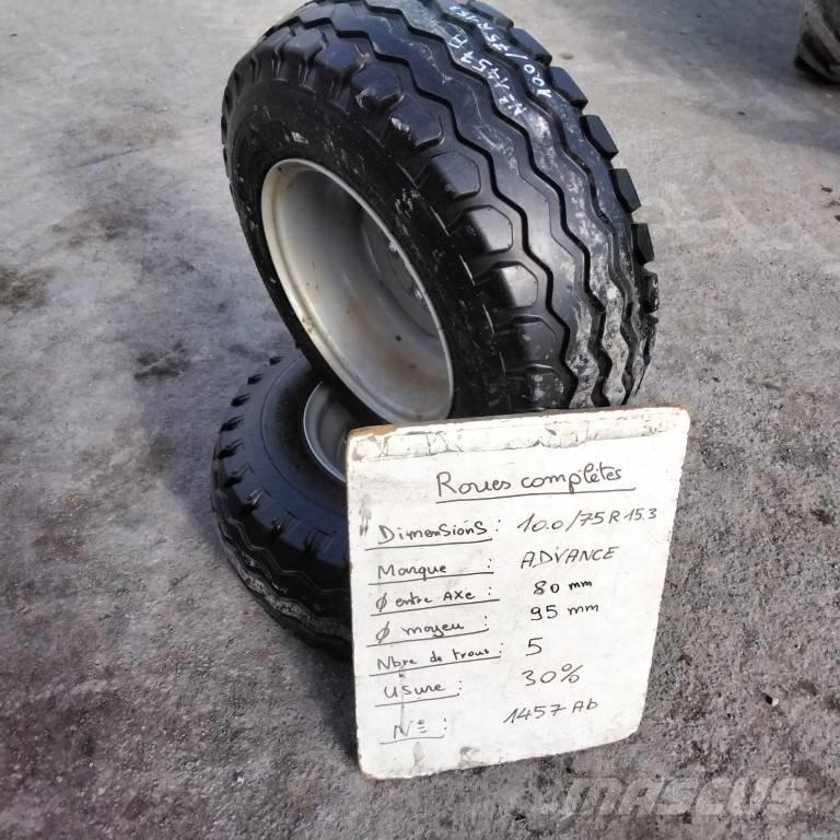 Advance 10.0/75R15.3 Gumiabroncsok, kerekek és felnik