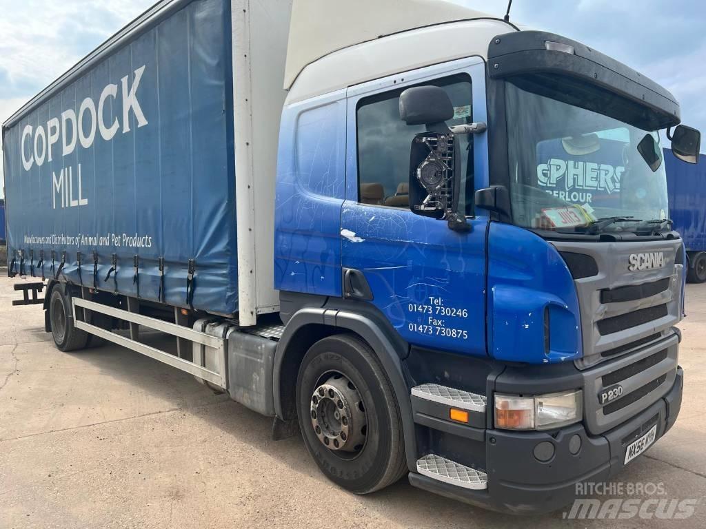 Scania P 230 Elhúzható ponyvás