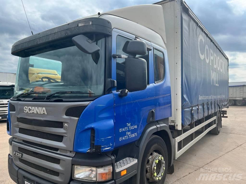 Scania P 230 Elhúzható ponyvás
