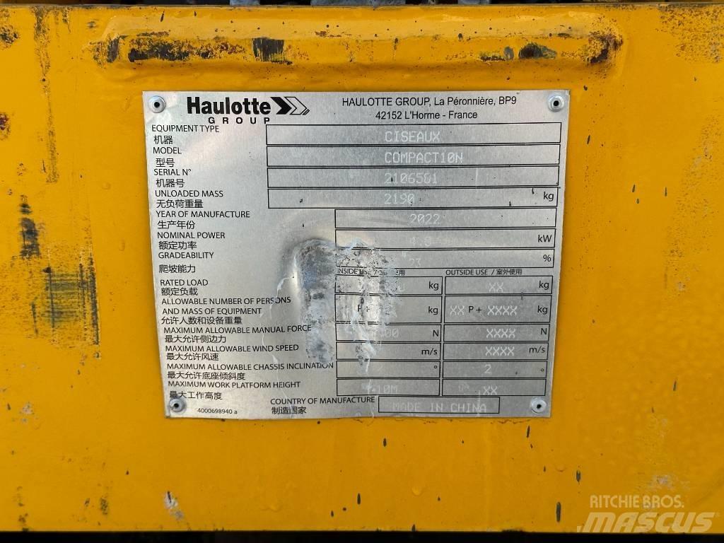Haulotte COMPACT 10N Ollós emelők