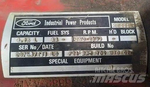 Ford 2722E Hajtóművek