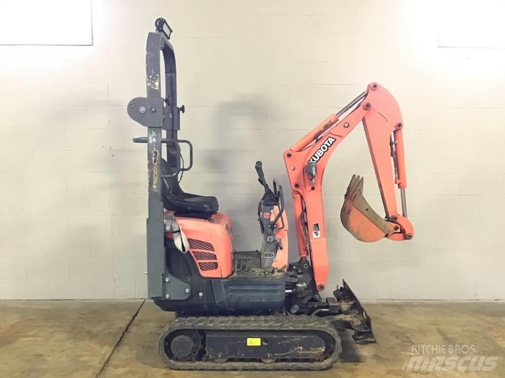 Kubota K 008-3 Mini kotrók < 7t