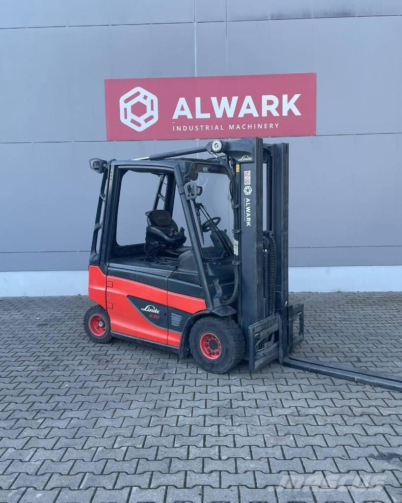 Linde E 20 Elektromos targoncák