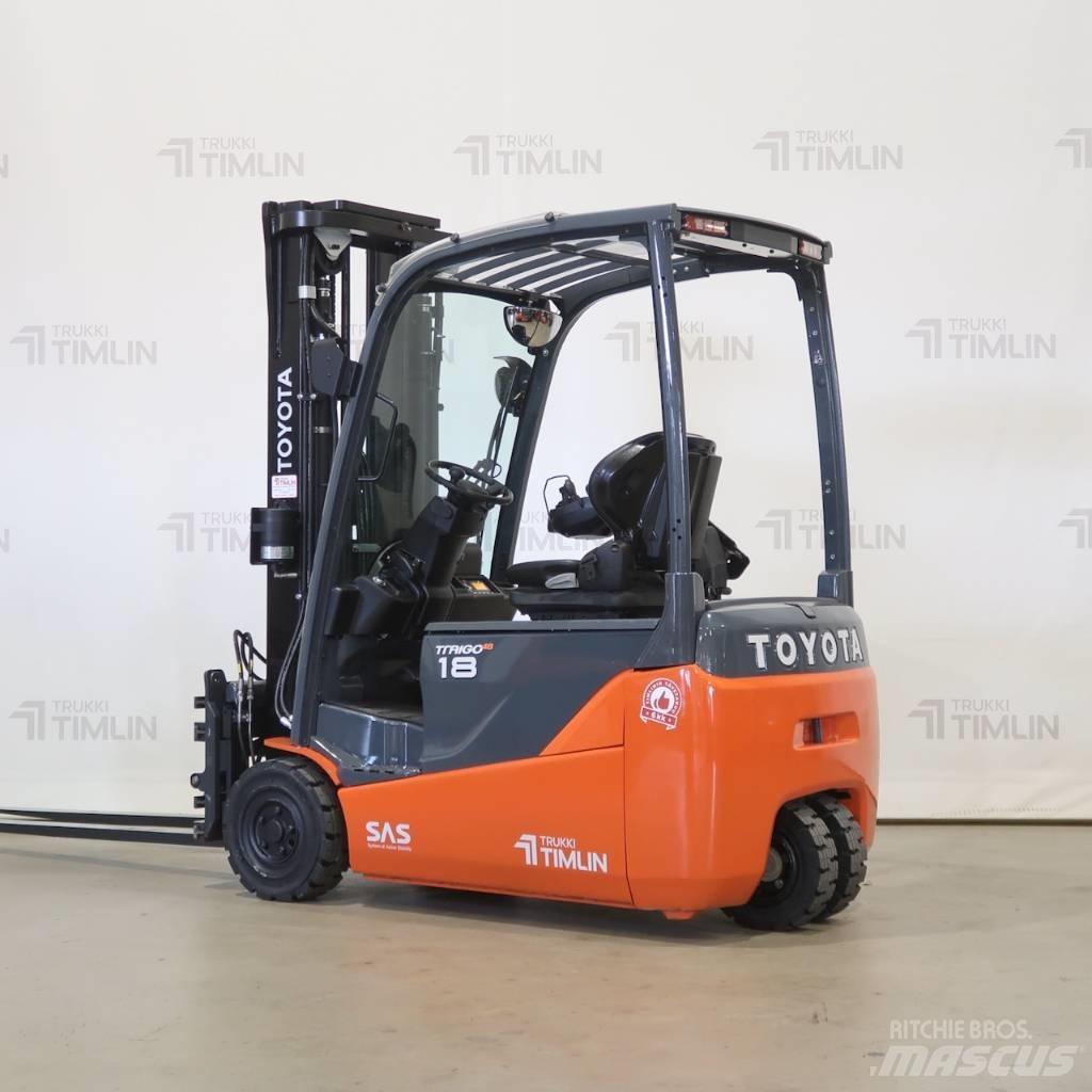 Toyota 8FBE18T Elektromos targoncák