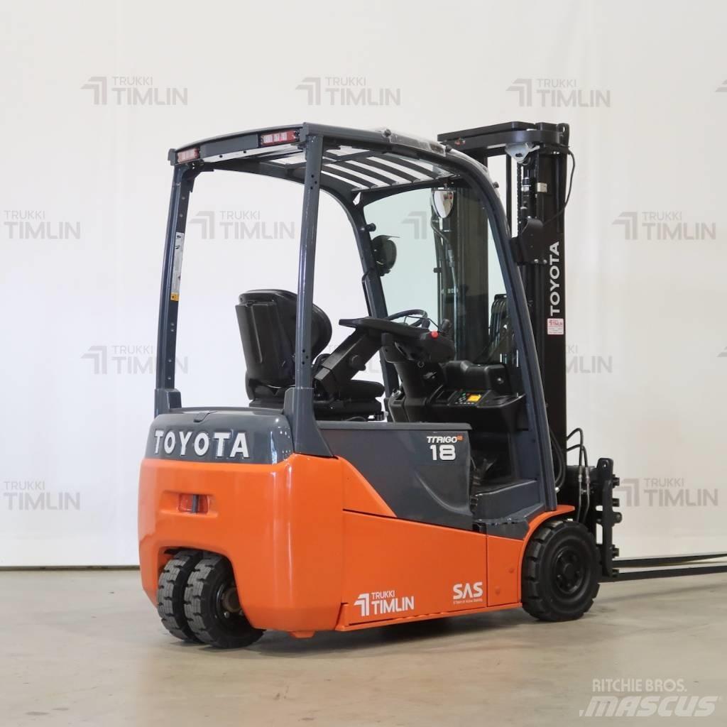 Toyota 8FBE18T Elektromos targoncák