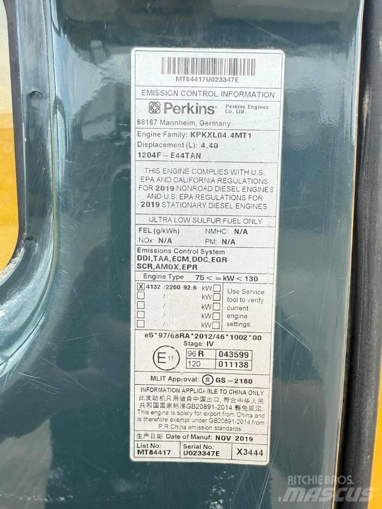 Hyundai HX 145 LCR Lánctalpas kotrók
