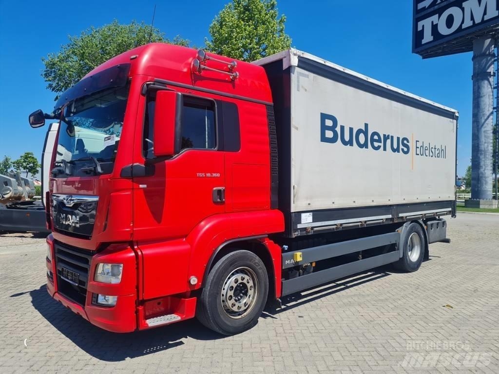 MAN TGS 18.360 / 6.1m Elhúzható ponyvás