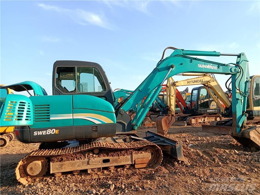 Sunward SWE80E Lánctalpas kotrók