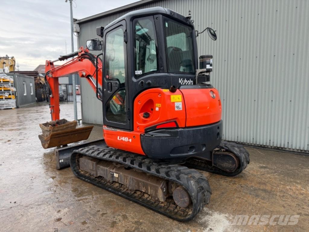 Kubota U 48-4 Mini kotrók < 7t