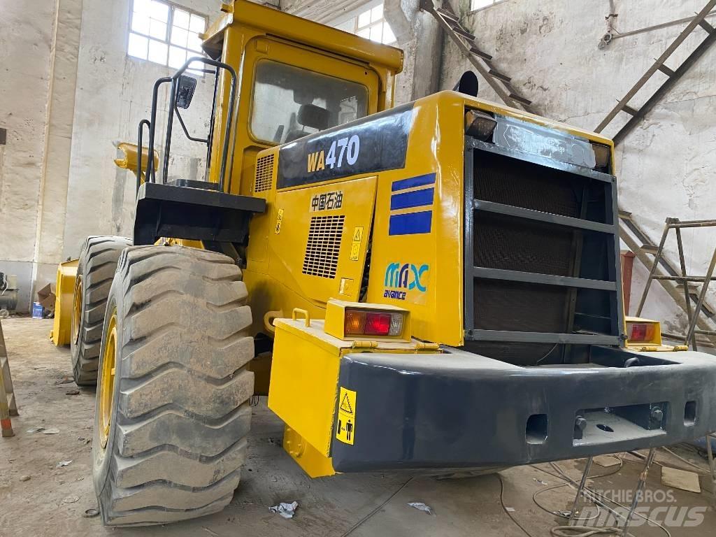 Komatsu WA 470-3 Gumikerekes homlokrakodók