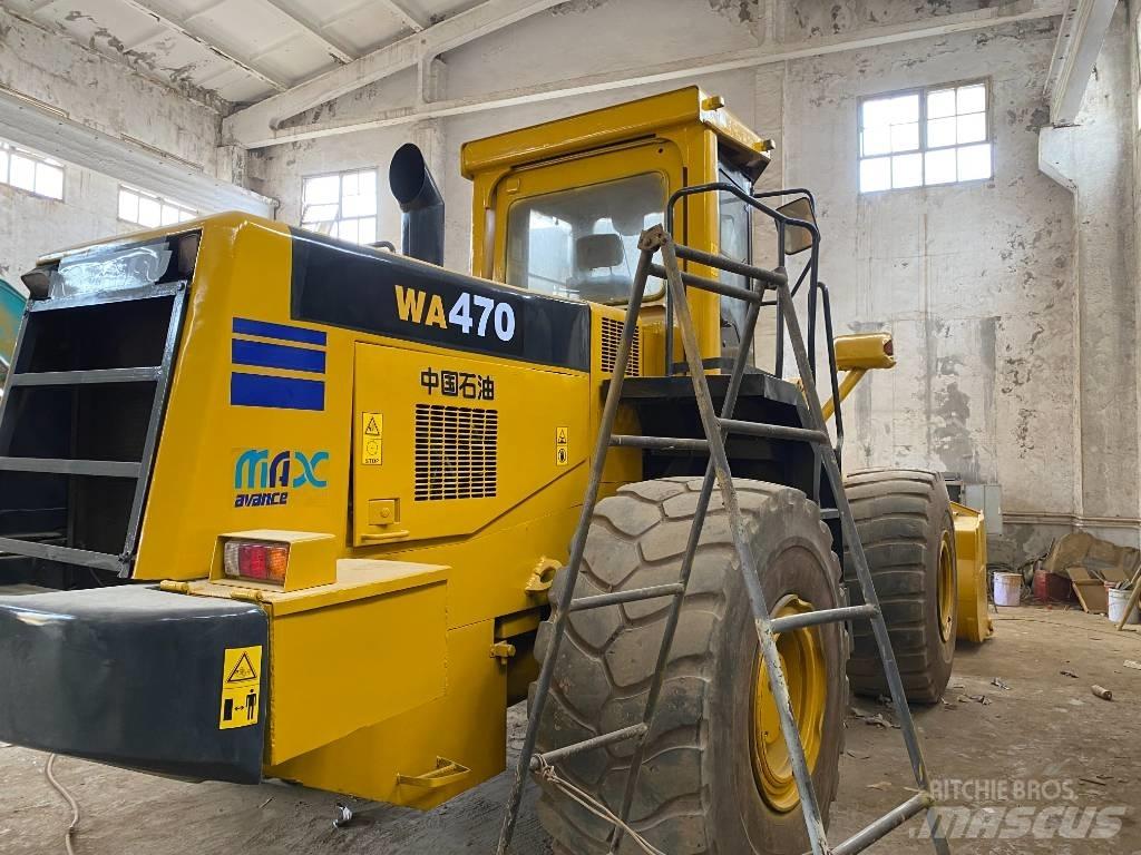 Komatsu WA 470-3 Gumikerekes homlokrakodók