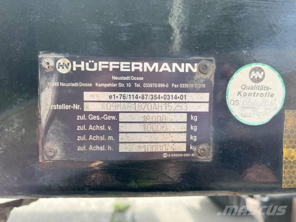 Hüffermann HAR 18.70 Konténer keret / Konténeremelő pótkocsik