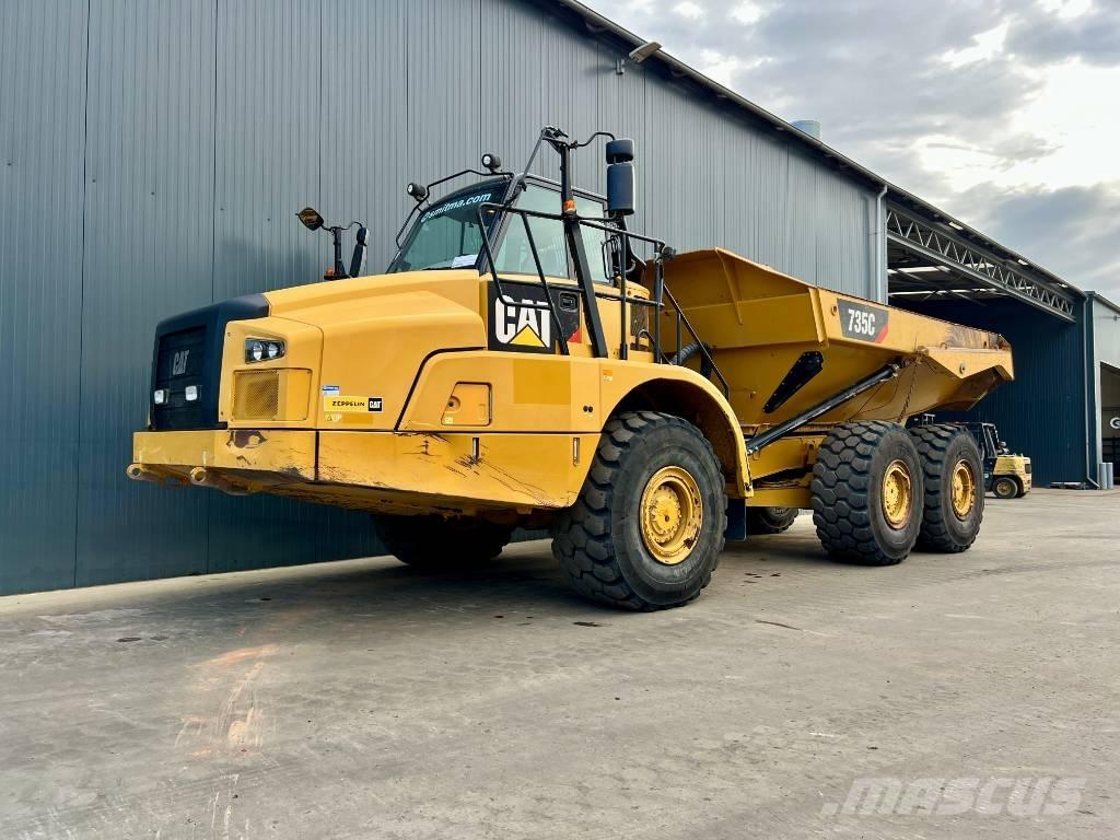 CAT 735C Csuklósdömperek