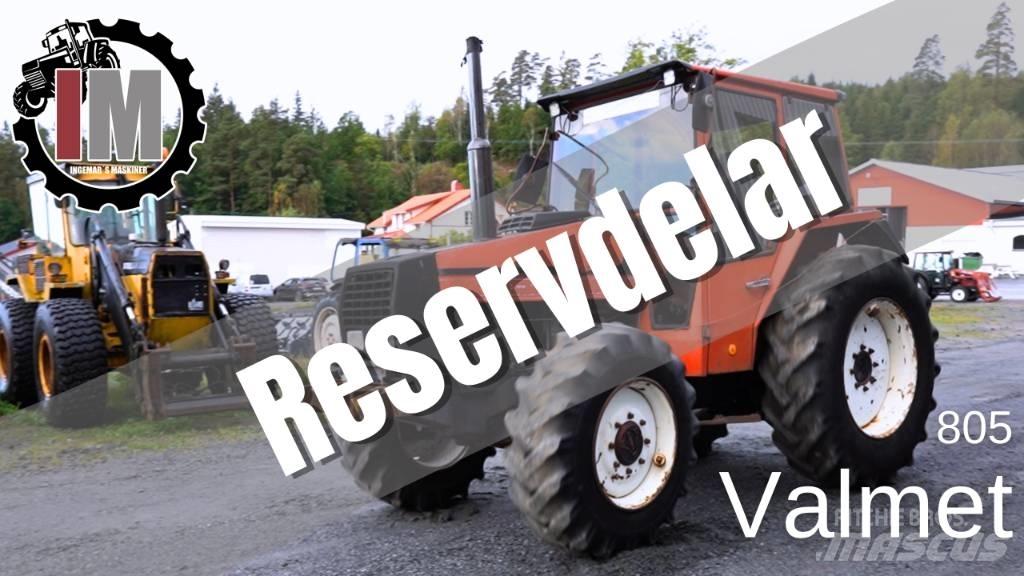 Valmet 805 Alváz és felfüggesztés