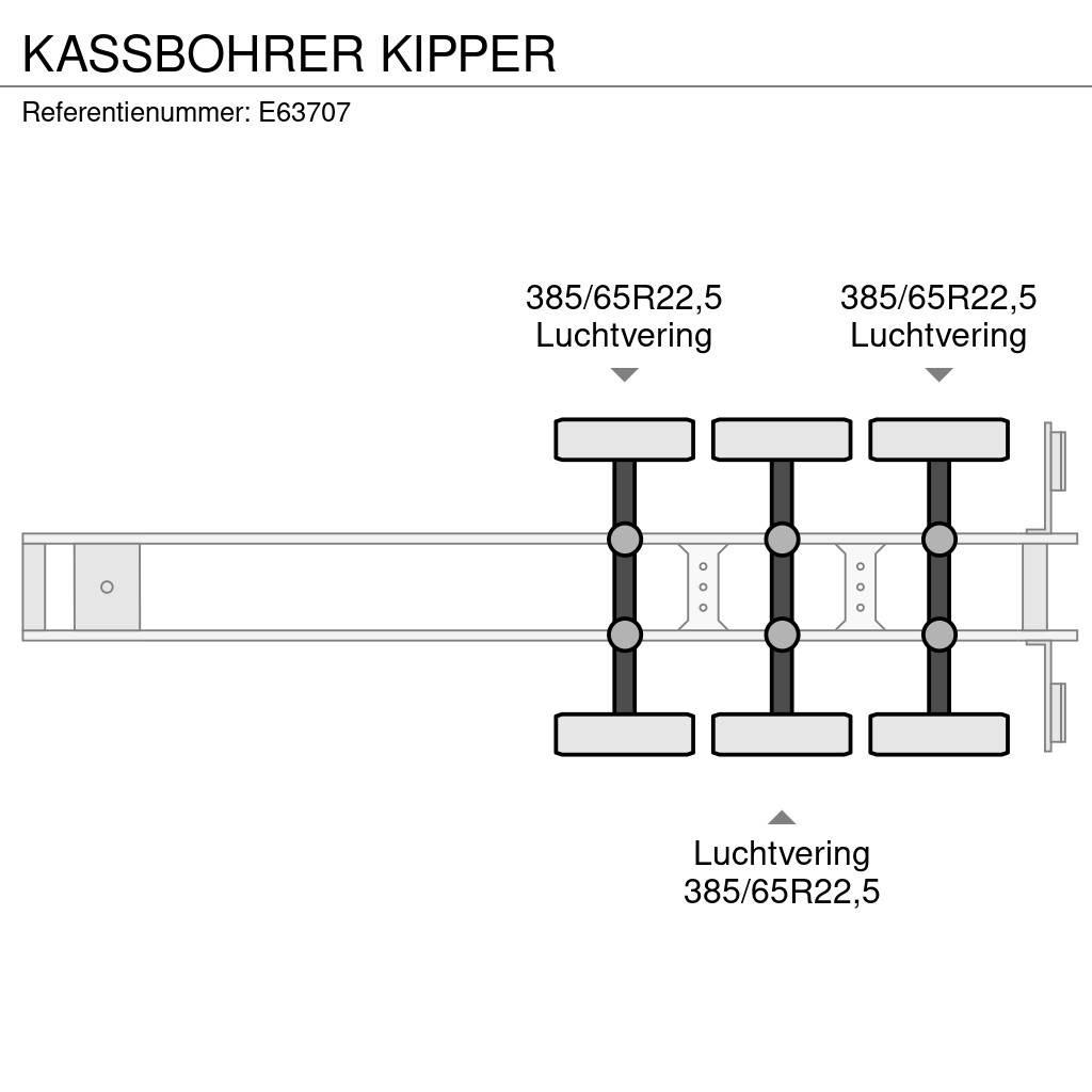 Kässbohrer KIPPER Billenő félpótkocsik