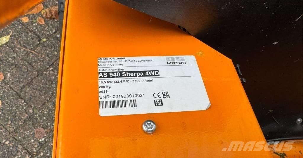 As-Motor sherpa 940 Ráülős fűnyírók