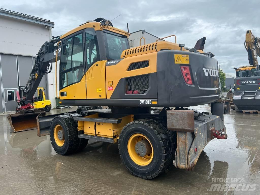 Volvo EW160D Gumikerekes kotrók