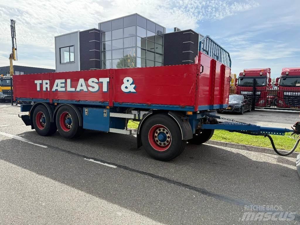 HFR 3X BPW AXLE Platós / Ponyvás pótkocsik