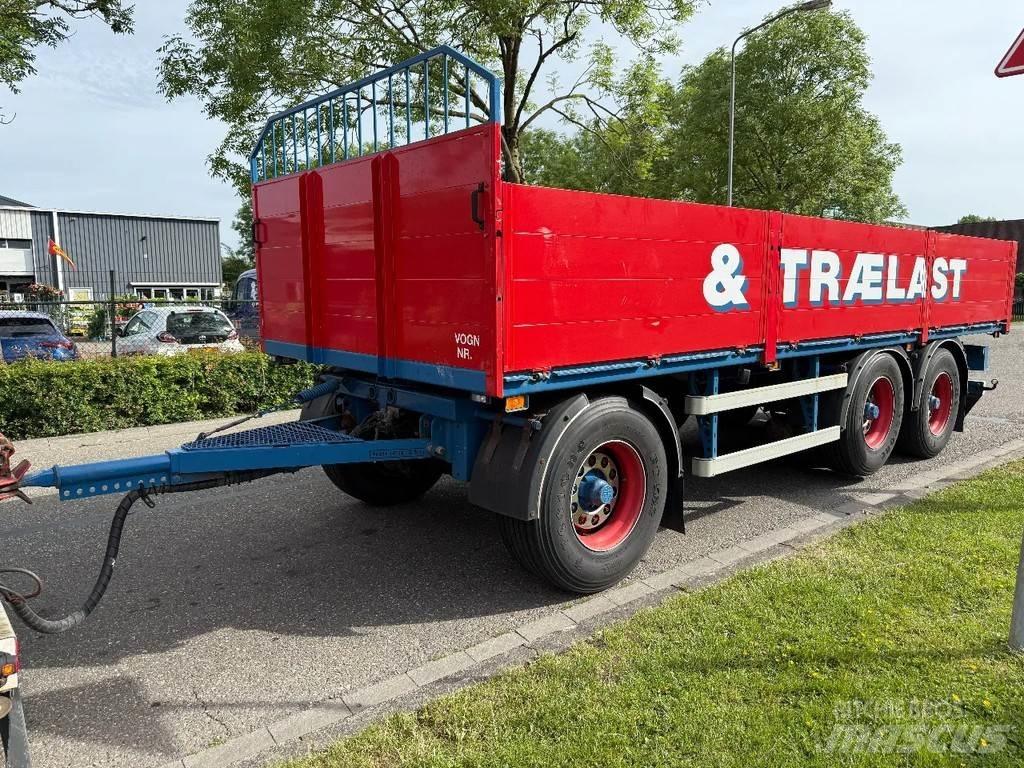 HFR 3X BPW AXLE Platós / Ponyvás pótkocsik
