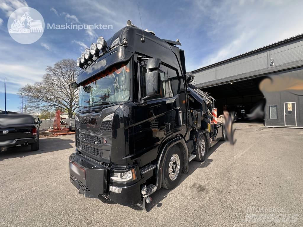 Scania R 500 Darus teherautók
