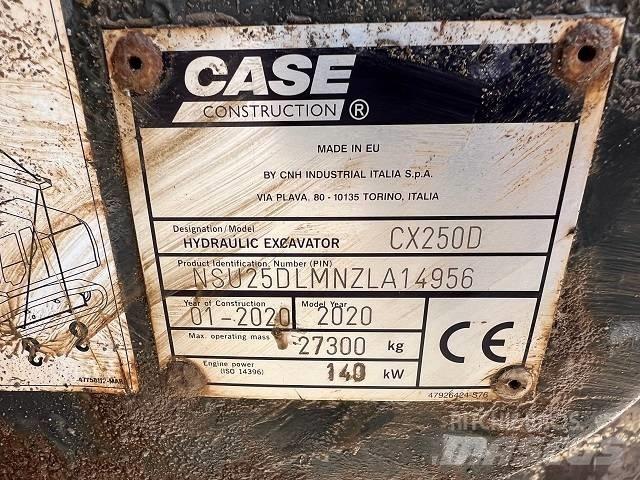 CASE CX 250 D Lánctalpas kotrók