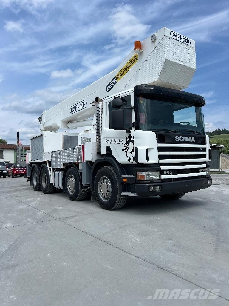 Scania 124 G 420 Darus teherautók