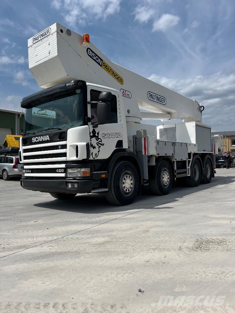 Scania 124 G 420 Darus teherautók