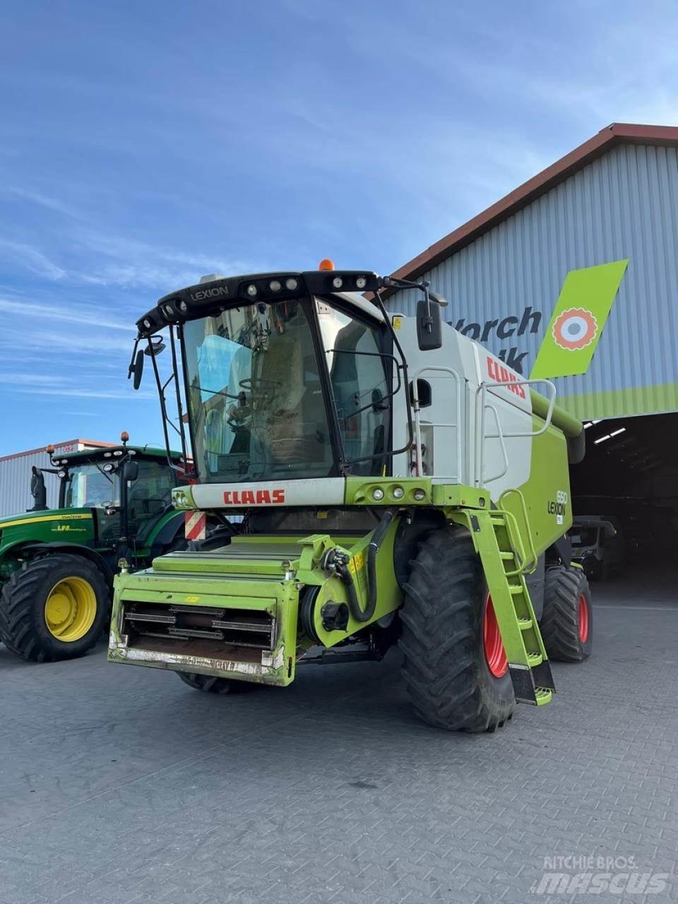 CLAAS Lexion 650 Kombájnok