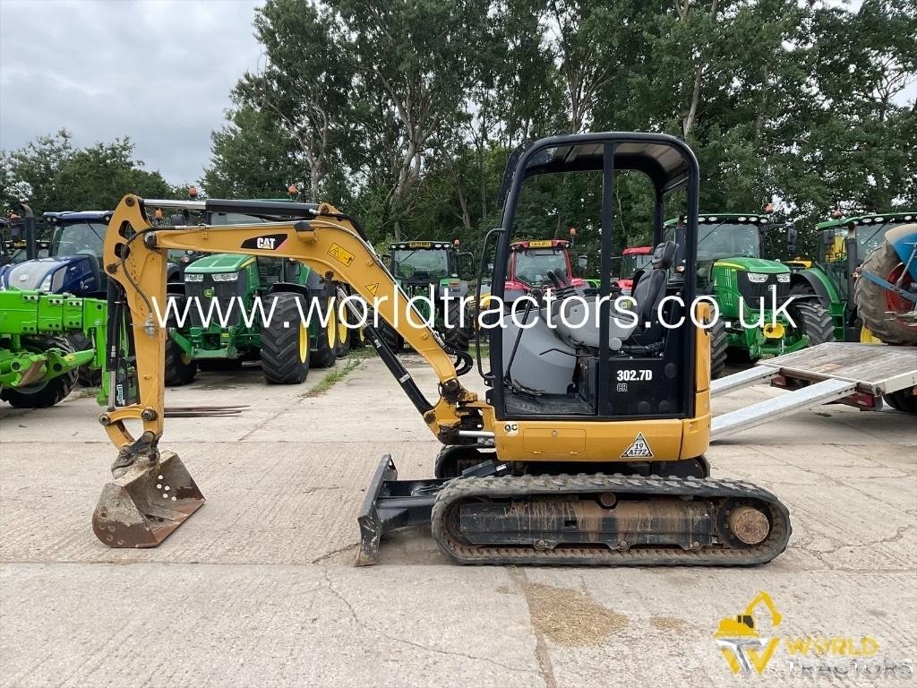 CAT 302.7 D CR Mini kotrók < 7t