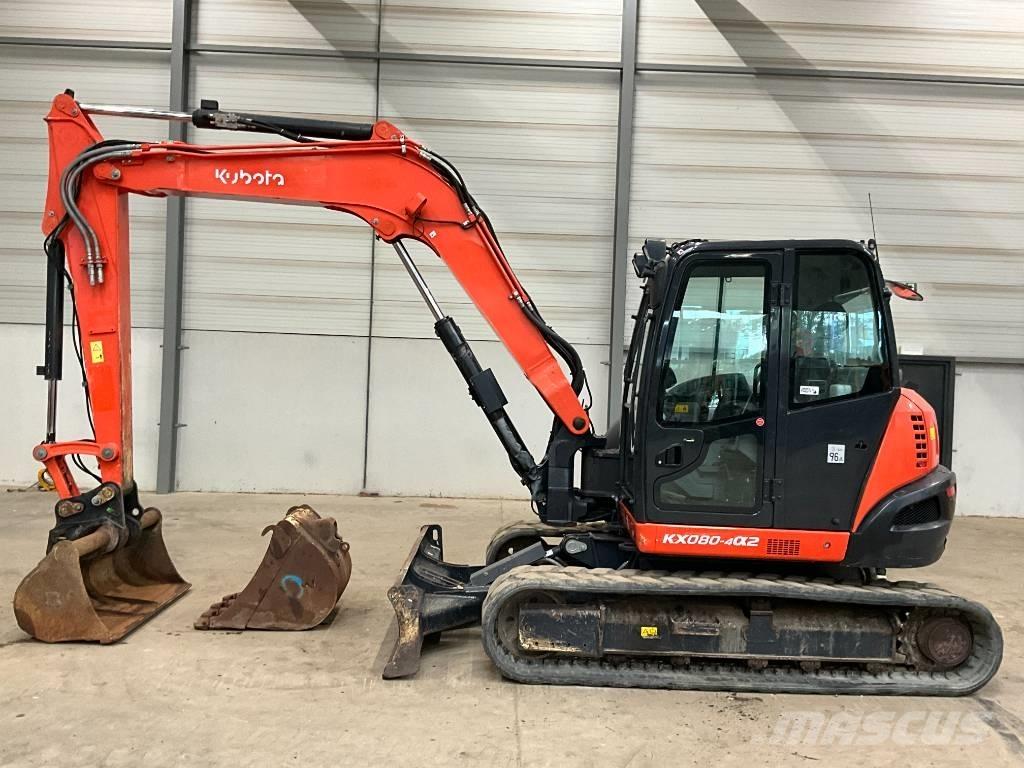 Kubota KX 080-4 A 2 Közepes (midi) kotrók 7 t - 12 t