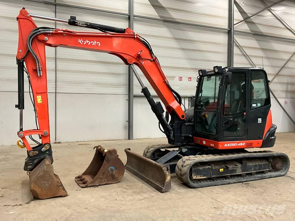 Kubota KX 080-4 A 2 Közepes (midi) kotrók 7 t - 12 t