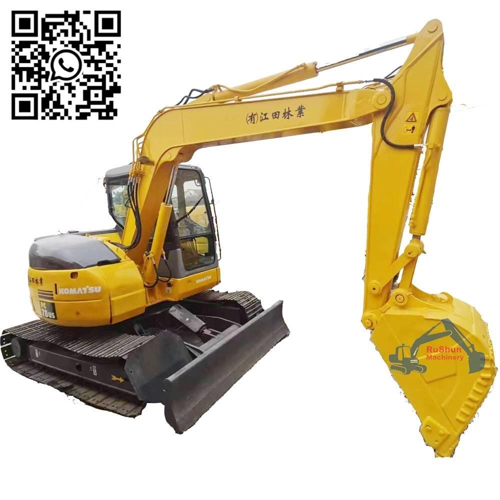 Komatsu PC78US Mini kotrók < 7t