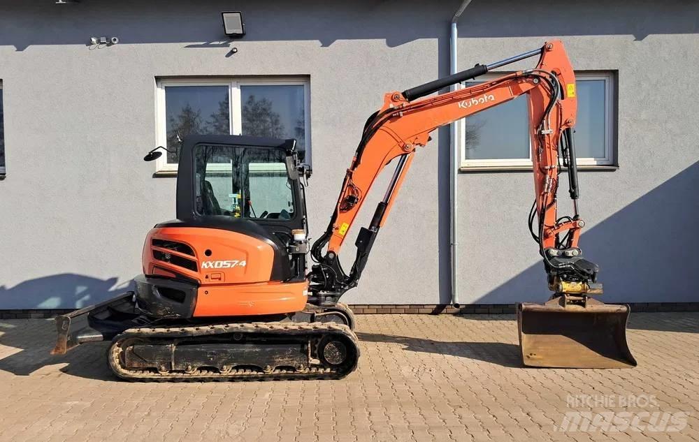 Kubota KX 057-4 Mini kotrók < 7t