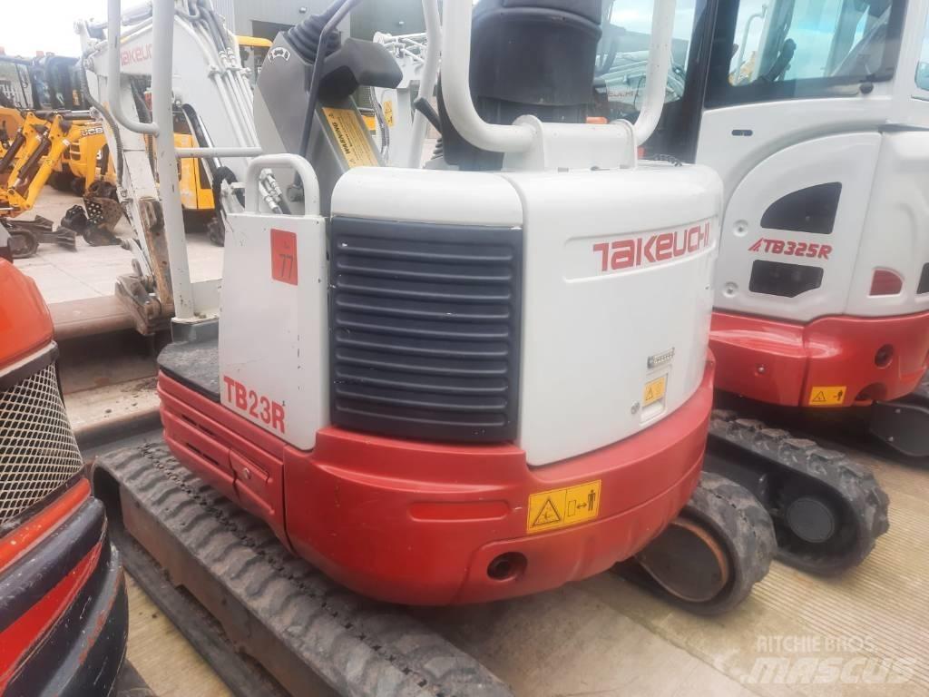 Takeuchi TB23R Mini kotrók < 7t