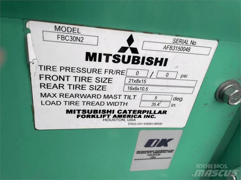 Mitsubishi FBC30N Elektromos targoncák
