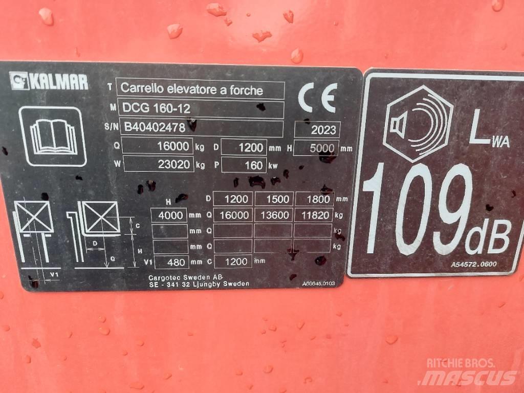 Kalmar DCG160-12 Dízel targoncák