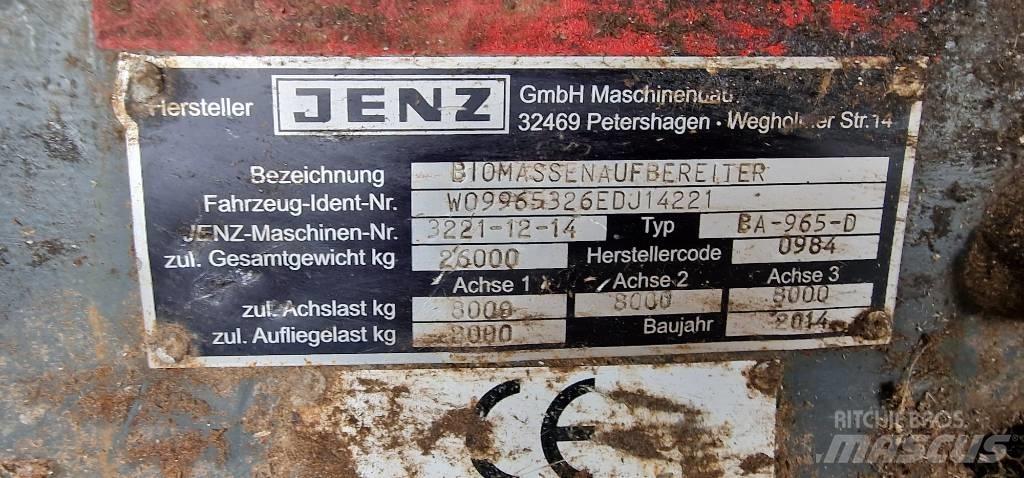 JENZ BA 965 D Mobil törőgépek