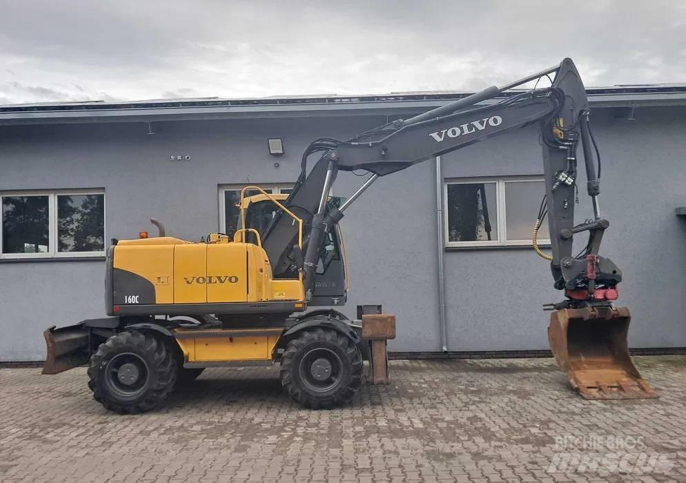 Volvo EW 160 C Gumikerekes kotrók