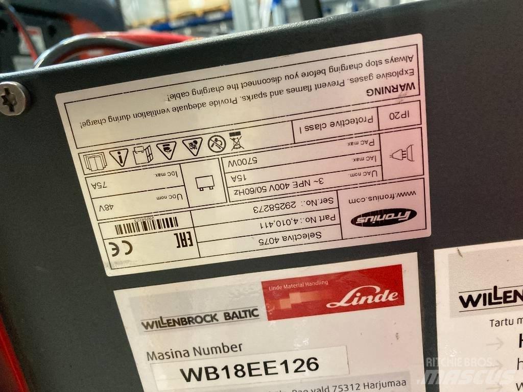 Linde R14X/116 Tolóoszlopos targonca