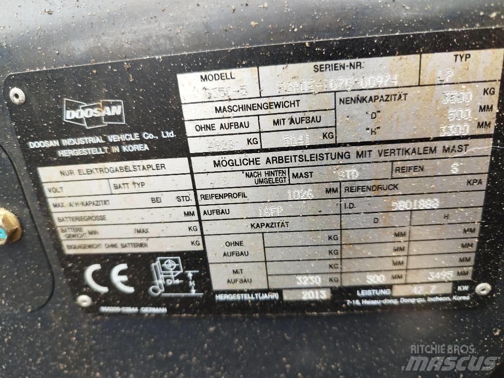 Doosan G35 C-5 Gázüzemű targoncák