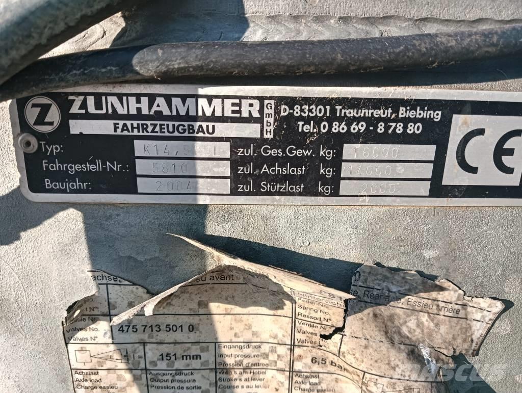 Zunhammer K 14 55PUL Trágyaszóró
